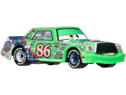 Vehicule Cars Chick Hicks - Voiture miniature verte - Mattel - JDL81