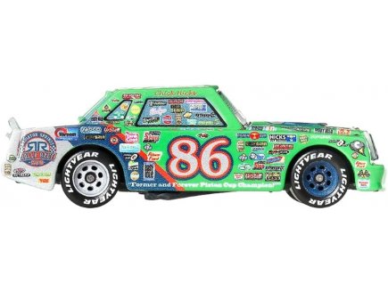 Vehicule Cars Chick Hicks - Voiture miniature verte - Mattel - JDL81