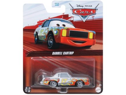 Vehicule Cars Darrell Cartrip - Voiture miniature grise Darell Carter - Mattel - GCC02