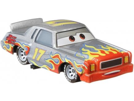 Vehicule Cars Darrell Cartrip - Voiture miniature grise Darell Carter - Mattel - GCC02