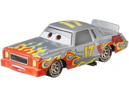 Vehicule Cars Darrell Cartrip - Voiture miniature grise Darell Carter - Mattel - GCC02