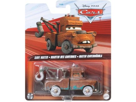 VEHICULE CARS DEPANNEUSE MARTIN DES CAVERNE - VOITURE MINIATURE BRUNE - MATTEL - HTX83