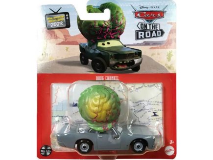 V�hicule Cars Doug Crankel - Voiture miniature grise - Mattel - HKY33