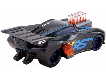 Vehicule cars drag racing : jackson storm avec piston - voiture miniature xtreme racing series - Mattel - gfv36