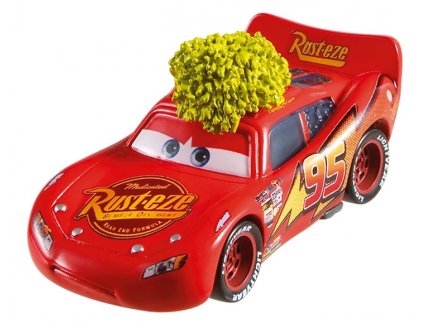Vehicule cars flash mcqueen arbuste - disney pixar - Mattel - fll84 - voiture miniature
