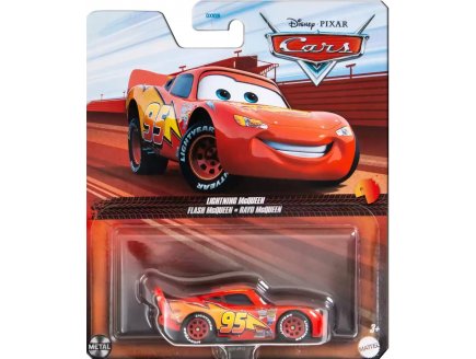 Vehicule cars flash mcqueen - voiture miniature rouge - Mattel - flm26