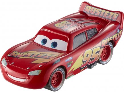 Vehicule cars flash mcqueen - voiture miniature rouge - Mattel - flm26