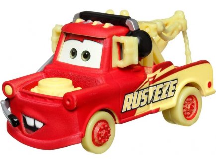 Véhicule Cars Glow Racers : Dépanneuse Martin - Voiture Miniature - Mattel - HPG78