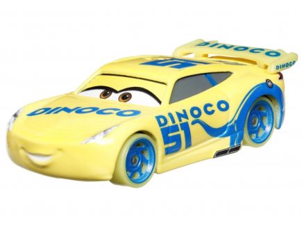 V�hicule Cars Glow Racers : Dinoco Cruz Ramirez - Voiture Miniature - Mattel - HPG81