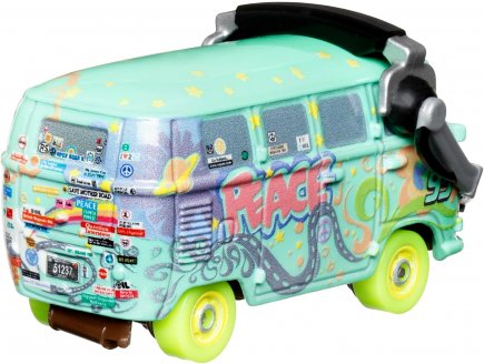 V�hicule Cars Glow Racers : Fillmore - Voiture Miniature - Mattel - HPG80