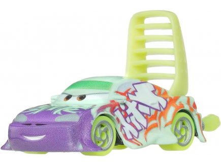 Véhicule Cars Glow Racers : Wingo - Voiture Miniature - Mattel - JDH68