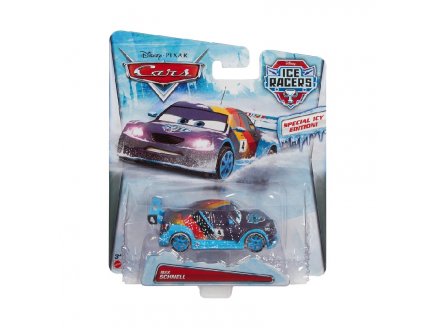 VEHICULE CARS ICE RACERS MAX SCHNELL - VOITURE MINIATURE - MATTEL - CDR28