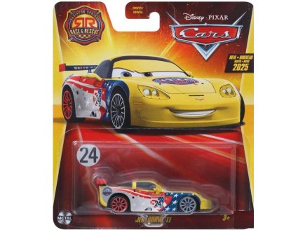 Véhicule cars Jeff Gorvette - Voiture miniature - Mattel - JDG54