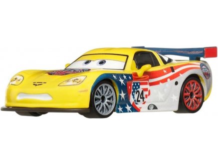 Véhicule cars Jeff Gorvette - Voiture miniature - Mattel - JDG54