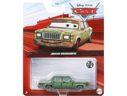 VEHICULE CARS JONATHAN WRENCHWORTHS - VOITURE MINIATURE - MATTEL - HFB56