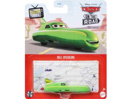 VEHICULE CARS NILE SPEECONE - VOITURE MINIATURE VERT - MATTEL - HKY54