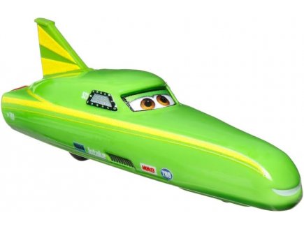 Vehicule cars nile speecone - voiture miniature vert - Mattel - hky54