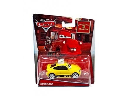 VEHICULE CARS NURSE GTO - VOITURE MINIATURE - RESCUE SQUAD MATER - MATTEL - DLJ88