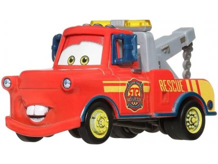 Véhicule Cars Race and Rescue Dépanneuse Martin - Voiture Miniature Rouge - Mattel - JDG63