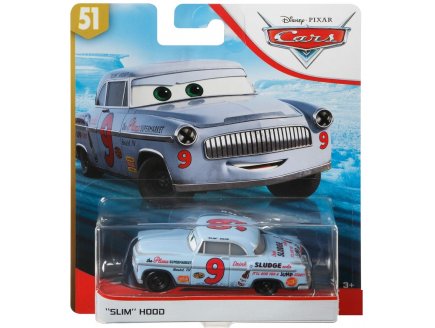 Vehicule Cars Slim Hood - voiture miniature - Mattel - GBY19