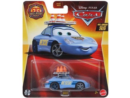 Vhicule Cars SR Race & Rescue  - Sally - Voiture Miniature - Mattel - JDG62