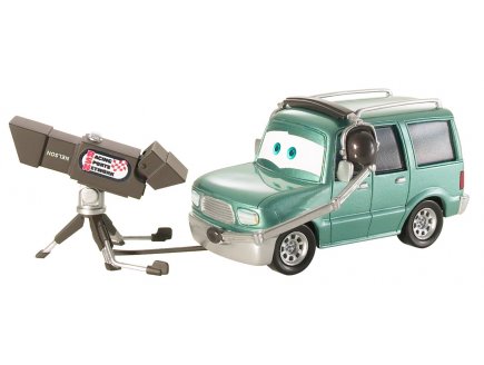 Vehicule cars world pf deluxe nelson blindspot - voiture miniature - Mattel - bdw64