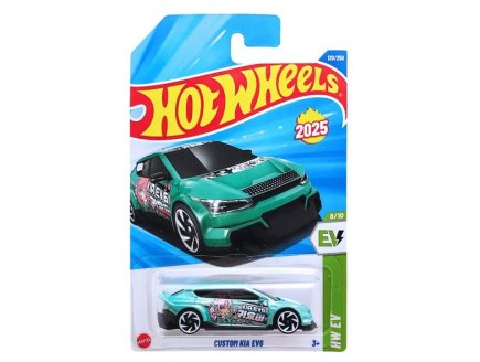 Véhicule Custom Kia EV6 Hot Wheels 1/64 - HW EV 8/10 - Mattel - HYX63 - Petite voiture métal