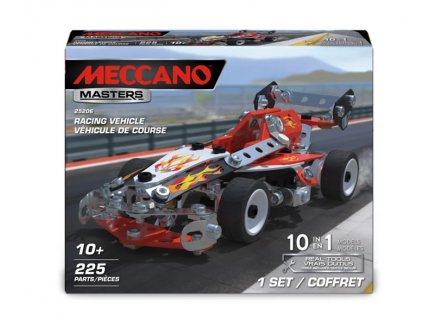 Véhicule de course 10 modèles - Meccano Masters - 25206 - Jeu construction Voiture, Avion, Bateau