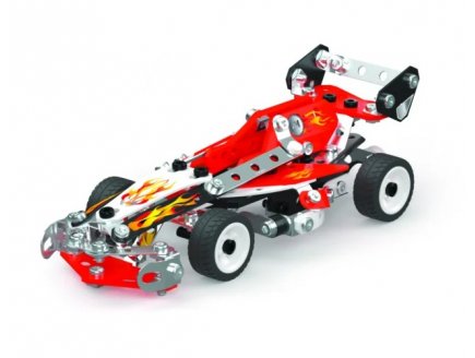 Véhicule de course 10 modèles - Meccano Masters - 25206 - Jeu construction Voiture, Avion, Bateau