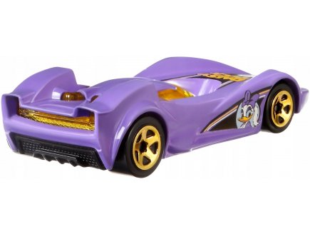 Vehicule disney : daisy scoopa di fuego voiture violette - hot wheels - voiture miniature 1:64 collection mickey 90eme - Mattel - gdm57