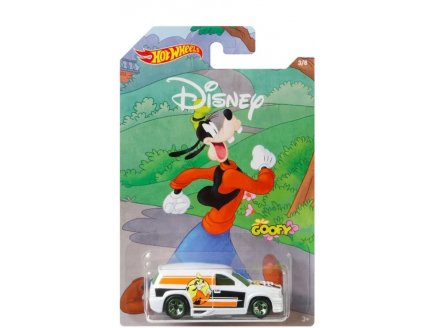 VEHICULE DISNEY : DINGO VOITURE BLANCHE FANDANGO - HOT WHEELS - VOITURE MINIATURE 1:64 COLLECTION MICKEY 90EME - MATTEL - GBB41