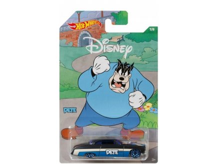 VEHICULE DISNEY : PAT HIBULAIRE FISH D AND CHIP D VOITURE NOIRE - HOT WHEELS - VOITURE MINIATURE 1:64 COLLECTION MICKEY 90EME - MATTEL - GBB45