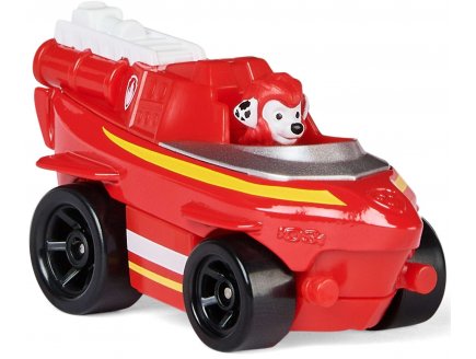 Vehicule en metal pat patrouille aqua pups : chien marcus et son sous-marin dauphin - voiture miniature - Spin master