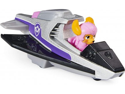 Vehicule en metal pat patrouille jet rescue : stella et son avion rose - avion miniature - Spin master