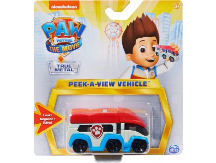 VEHICULE EN METAL PAT PATROUILLE THE MOVIE : CAMION PAT PATROUILLER DE RYDER - VOITURE MINIATURE - SPIN MASTER