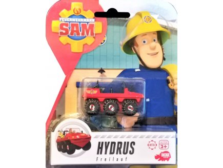Vhicule en mtal Sam le Pompier - Hydrus 4X 4 de pompier rouge - Voiture miniature - Dickie 203091000E