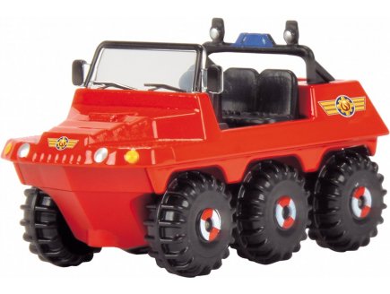 Vhicule en mtal Sam le Pompier - Hydrus 4X 4 de pompier rouge - Voiture miniature - Dickie 203091000E