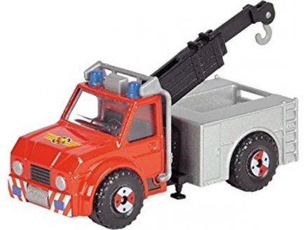 Vhicule en mtal Sam le Pompier - Phoenix Camion Rouge - Voiture miniature - Dickie 203091000