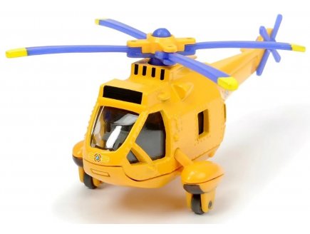 Vhicule en mtal Sam le Pompier - Wallaby 2 hlicoptre de pompier Jaune - Voiture miniature - Dickie 203091000F