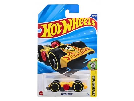 Véhicule Flippin Fast Hot Wheels 1/64 - HW Experimotors 2/10 - Mattel - HYX88 - Petite voiture métal