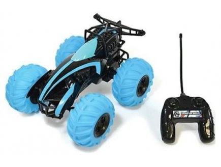 VEHICULE JLX MONSTER DRIVE BLEU RADIOCOMMANDE - TOMY - 12982