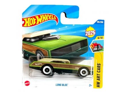 V�hicule Long Bloc Hot Wheels 1/64 - HW Art Cars 9/10 - Mattel - HYX97 - Petite voiture m�tal
