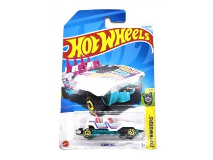 VEHICULE LOOPSTER HOT WHEELS 1/64 - HW EXPERIMOTORS 2/10 - MATTEL - HTC56 - PETITE VOITURE METAL