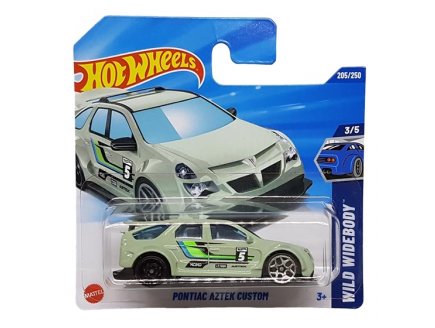 V�hicule Pontiac Aztek Custom Hot Wheels 1/64 - HW Wild Widebody 3/5 - Mattel - JBB24 - Petite voiture m�tal