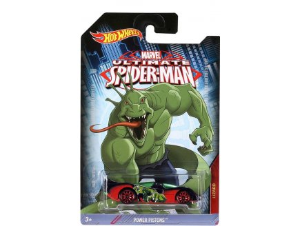 VEHICULE POWER PISTON LIZARD : ULTIMATE SPIDERMAN SINISTER 6 - HOT WHEELS - VOITURE MINIATURE 1:64 - MATTEL - CMJ86