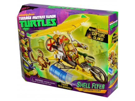 VEHICULE SHELL FLYER POUR FIGURINE 12 CM - LES TORTUES NINJA - GIOCHI PREZIOSI