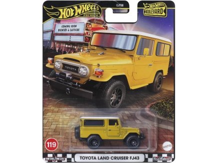 V�hicule Toyota Land cruisser FJ43 Hot Wheels 1/64 - HW Boulevard Premium - Mattel - JBL25 - Petite voiture m�tal
