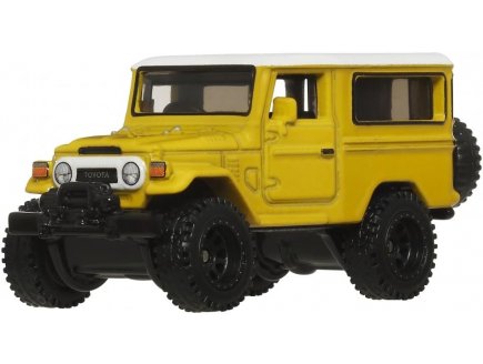 V�hicule Toyota Land cruisser FJ43 Hot Wheels 1/64 - HW Boulevard Premium - Mattel - JBL25 - Petite voiture m�tal