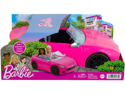 VOITURE CABRIOLET ROSE BARBIE - MATTEL - HBT92 - AUTO - VEHICULE - VOITURE SPORTIVE - POUPEE