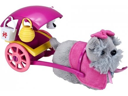 ZHU ZHU PUPPIES - POUSSE POUSSE CHINOIS - VEHICULE DE JEU - GIOCHI PREZIOSI ZHU ZHU PETS - 81162